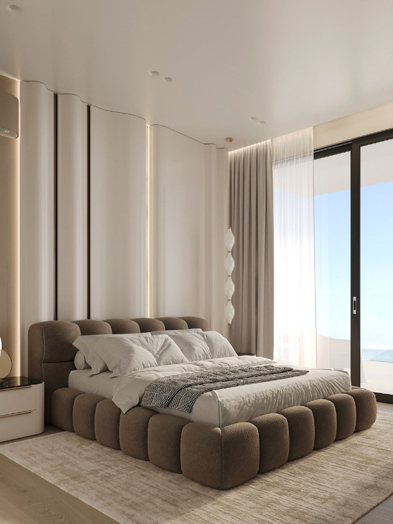 Modular Block-Tufted Bedset