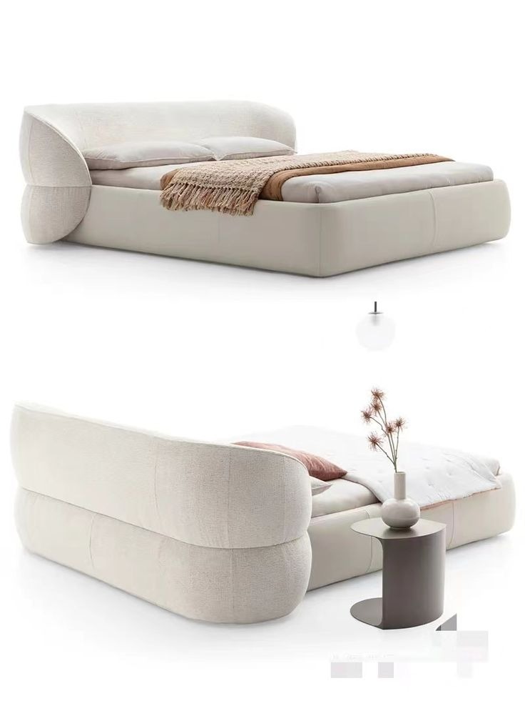 Cocoon Boucle Curved Bedset