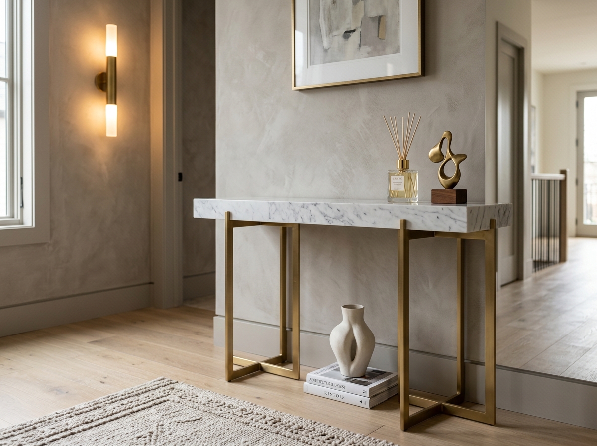 Classic Marble Console