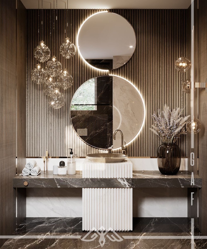 Royal Pedestal Column Vanity